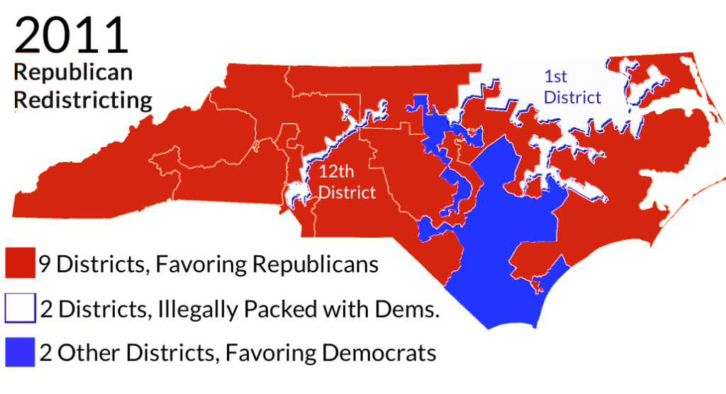 Map_North_Carolina_Districts_Gerrymander_Reform_Ruling_2016_