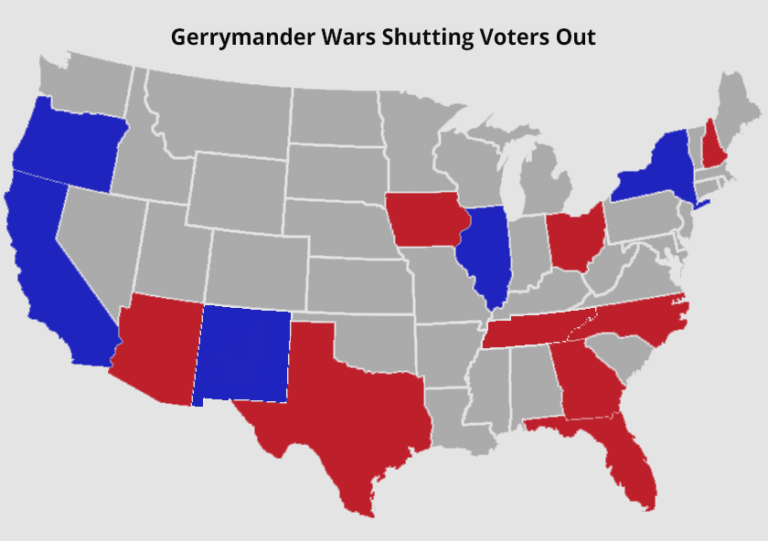 Voters Shut Out By Gerrymander Wars - Reclaim The American Dream